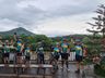 Grupo de amigos percorre ‘Vale Europeu’ de bicicleta