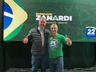 Zanardi e Tatu são anunciados como pré-candidatos a prefeito e vice em SMOeste