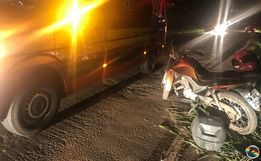SMO: Buraco na BR-163 causa queda de moto e deixa homem ferido