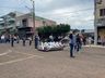 Linha do tempo sobre agricultura e indústria foi trabalhado no desfile cívico