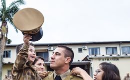 Policiais Militares são promovidos em São Miguel do Oeste
