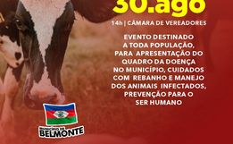 Encontro discute avanço da raiva em Belmonte após casos confirmados em bovinos