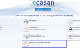 Casan lança programa para renegociar dívidas com vantagens especiais