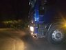 Acidente entre caminhão e carro deixa uma pessoa ferida na BR-163