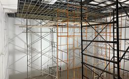 Obras do Cine Peperi em Itapiranga seguem em evolução