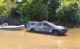 Policia Ambiental realiza operação Piracema no Rio Uruguai 