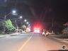 Motociclista fica ferido após colisão com carro em SMOeste