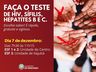 Descanso fará testes de HIV, Sífilis, Hepatites B e C neste sábado