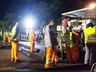 Primeiras cargas de concreto são despejadas na BR-163, em São José do Cedro