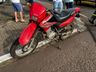 Colisão entre moto e van deixa homem ferido na Willy Barth, em SMOeste