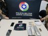 PM prende dois homens suspeitos de tráfico de drogas na região
