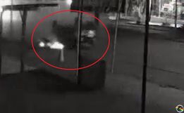 Imagens mostram grave colisão em poste na Willy Barth; vídeo