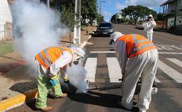 Saúde realiza dedetização de bueiros em São José do Cedro