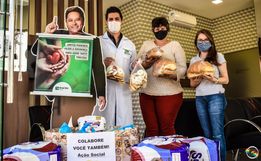 Oral Sin repassa doações para o Lar para Idosos Vovó Eva em SMO