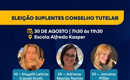 Guaraciaba realiza eleição para suplentes do Conselho Tutelar neste sábado