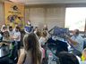 Alunos da Escola de Santo Antônio visitam Rádio Itapiranga