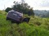 Veículo de Campo Erê se envolve em acidente com saída de pista na PR-180