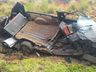 Idoso morre em grave acidente entre carro e caminhão em SC