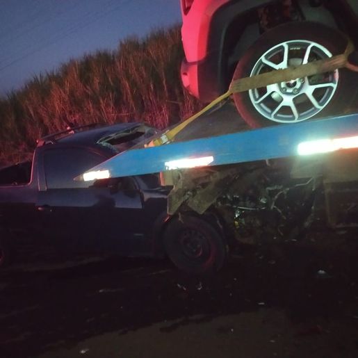 Veículo de Itapiranga se envolve em acidente na SC 163