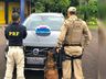 PRF e PM apreendem camioneta de luxo com 17kg de cloridrato de cocaína