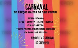 Campanha do meio ingresso continua nesta semana no Cine Peperi