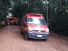 Capotamento de veículo deixa duas pessoas feridas no interior de Cunha Porã
