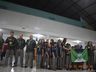 Chegada do Papai Noel acontece em Anchieta com entrega de doces para as crianças 