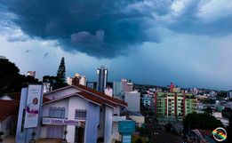 Defesa Civil alerta para temporais, ventania e granizo na região nesta quarta-feira
