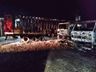 Incêndio destrói três caminhões em Itapiranga