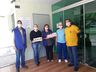 Lions Renascer de SJCedro realiza entrega de lembranças para a Páscoa
