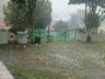 Chuva de granizo causa estragos em São João do Oeste