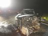 Colisão entre dois carros e caminhão deixa nove feridos na BR-282