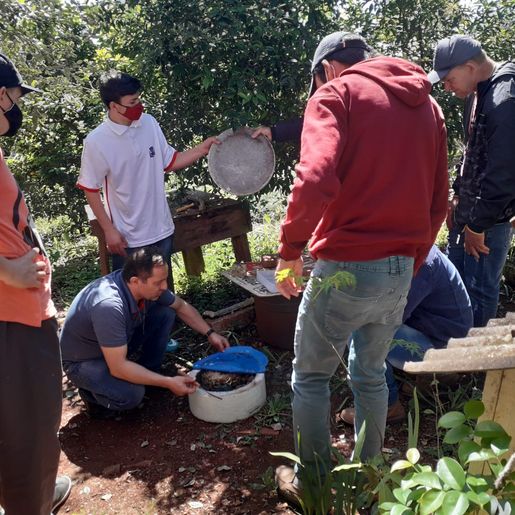 Epagri realiza mais uma capacitação técnica com apicultores