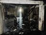 Casa é destruída por incêndio em Princesa