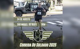 Terceira Corrida do Soldado movimenta São Miguel do Oeste neste domingo 
