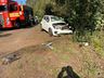 Colisão frontal entre carros deixa homem morto na SC-163