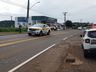 Motociclista sofre ferimentos em colisão frontal na Avenida Gustavo Fetter