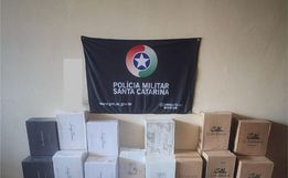 PM intercepta carga irregular de vinhos avaliada em R$ 30 mil em SMO  