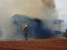 VÍDEO: Casa é destruída por incêndio em Campo Erê 