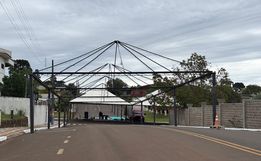 Expo Campo Erê 2025 começa a tomar forma com montagem dos estandes