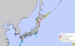 Governo do Japão faz alerta de tsunami após terremoto de magnitude 7,6