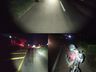 Motociclista sofre diversas escoriações ao atropelar cão na SC 163, em São João do Oeste 