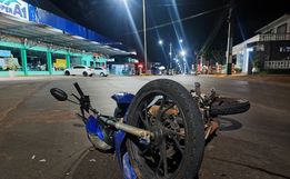 Motorista foge do local após acidente no centro de Iporã do Oeste