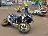 Acidente entre motos deixa três pessoas feridas no centro de SMO