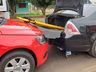 Colisão entre dois veículos deixa motorista ferida em Iporã do Oeste