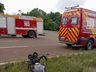 Motociclista fica ferido em colisão com carro na SC-305 em Campo Erê