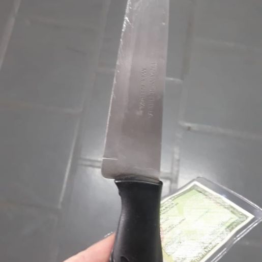 Preso beneficiado com saída temporária é pego com faca no centro 