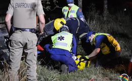 VÍDEO: Condutor foge de abordagem policial e capota veículo em Bandeirante 