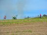 Bombeiros combatem incêndios e alertam para os riscos no período de estiagem