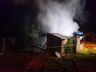 Incêndio destrói residência no interior de Campo Erê